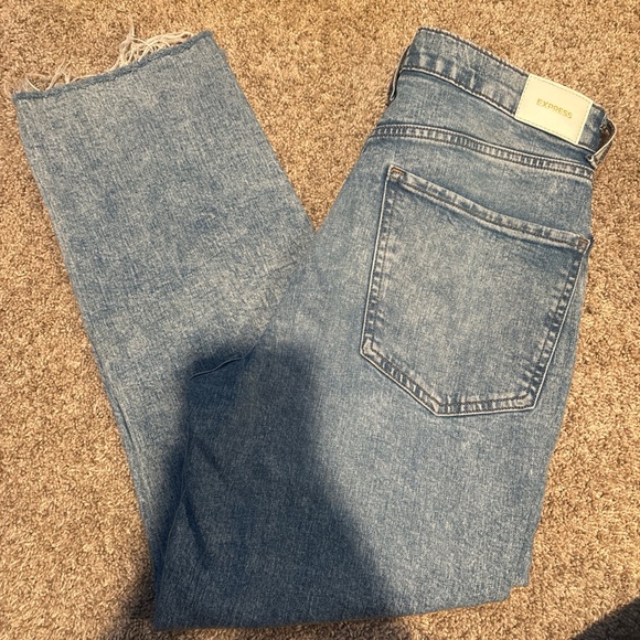 Express Denim - Express Women's High Rise Blue Jeans